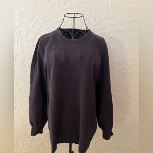 COS Fine Knit Sweater Navy Blue